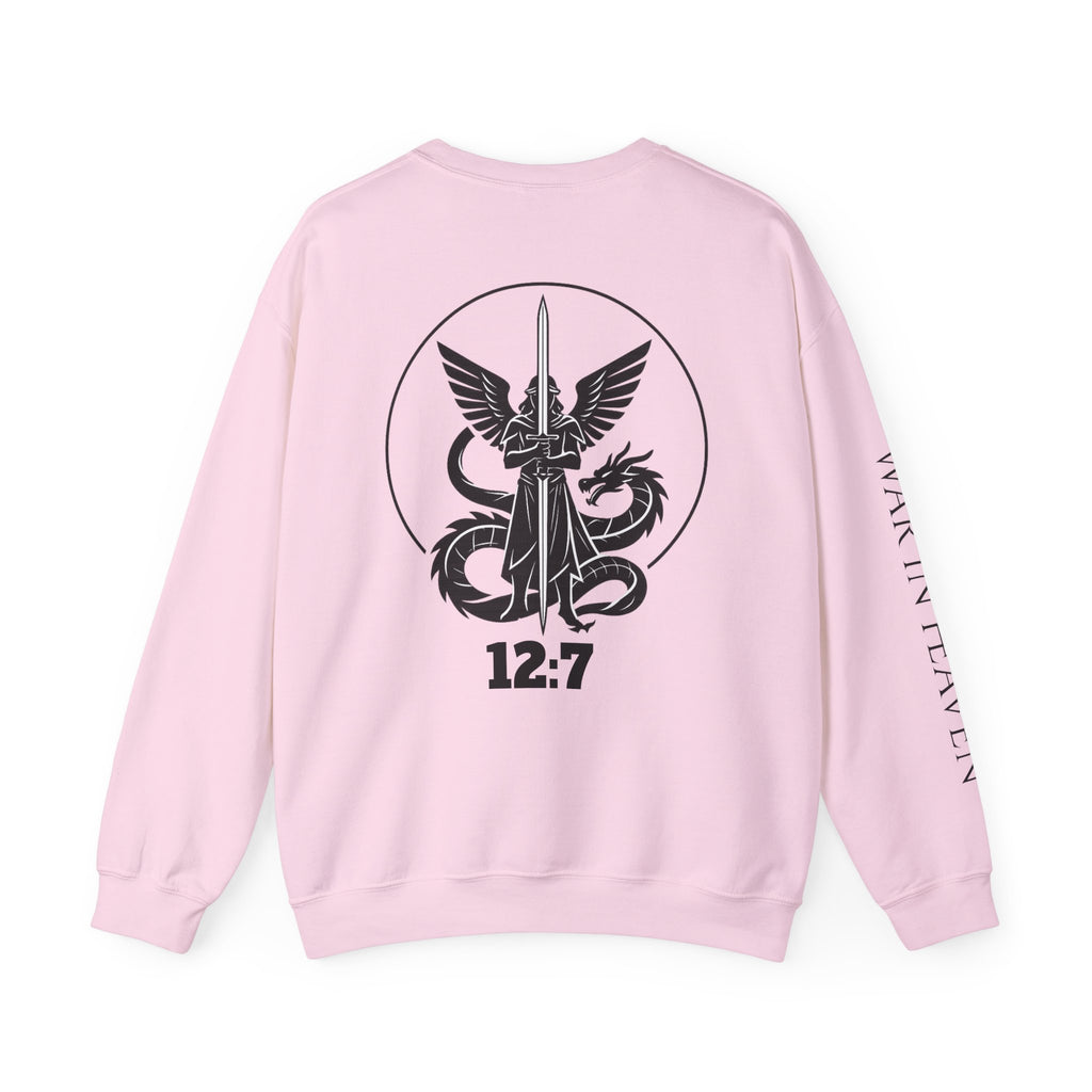 Revelation Crewneck — War in Heaven - 12:7