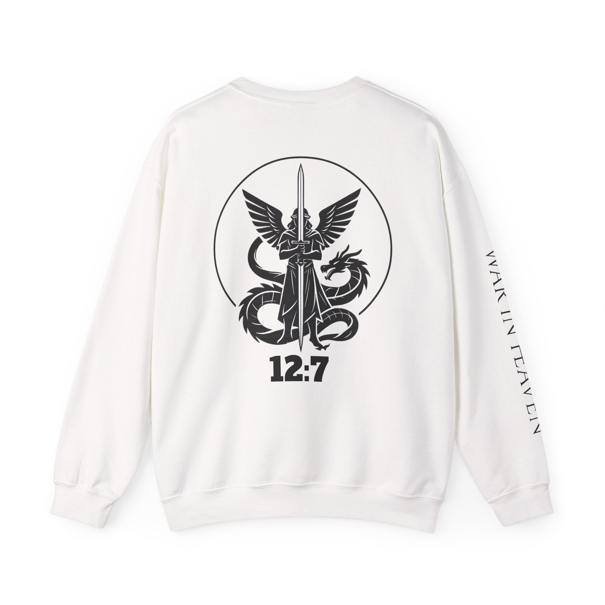 Revelation Crewneck — War in Heaven - 12:7