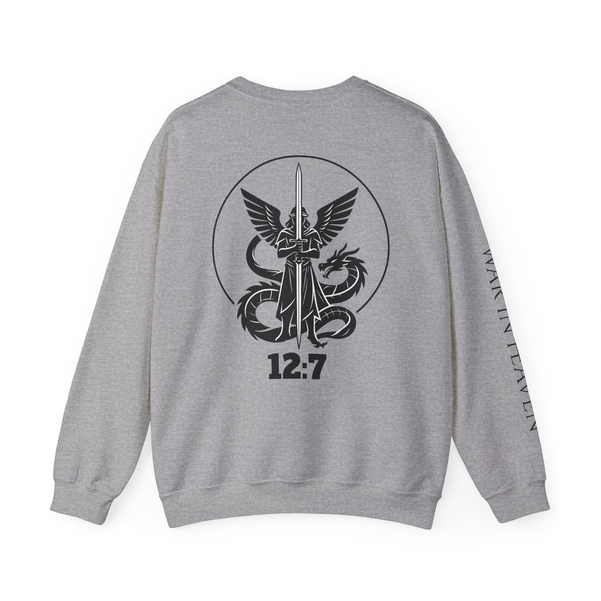 Revelation Crewneck — War in Heaven - 12:7